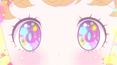 a close up of a girl 's eyes with the words hothotmeo visible in the corner