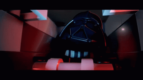 Lego Star Wars Darth Vader GIF - Lego Star Wars Darth Vader Tie Fighter GIFs