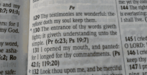 Bible Psalm GIF - Bible Psalm 119 GIFs