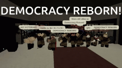 Democracy Roblox GIF - Democracy Roblox Fallout GIFs