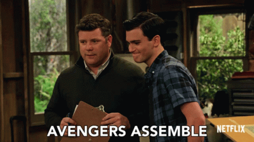 Avengers Assemble Team Up GIF - Avengers Assemble Team Up Lets Do This GIFs