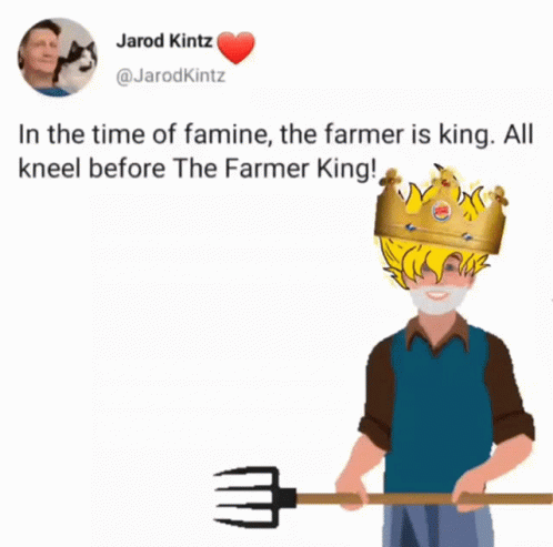 King Farmer GIF - King Farmer Farming GIFs