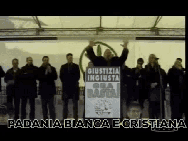 Borghezio Padania GIF - Borghezio Padania Padania Bianca E Cristiana GIFs