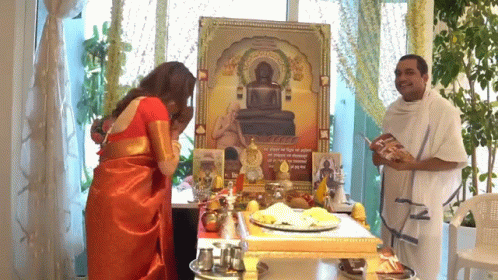 Ankita Lokhande Prayers GIF - Ankita Lokhande Prayers Griha Pravesh GIFs