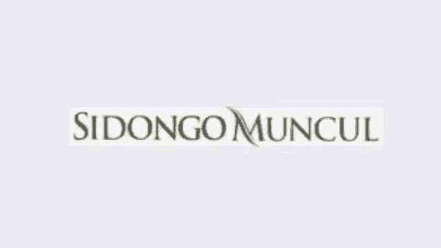 a logo for sidongo muncul on a white background