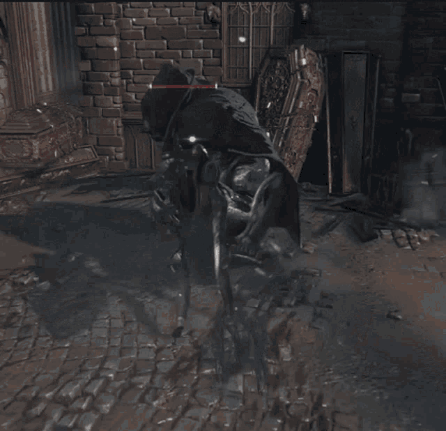 Blood Borne You Died GIF - Blood Borne You Died Over Kill GIFs