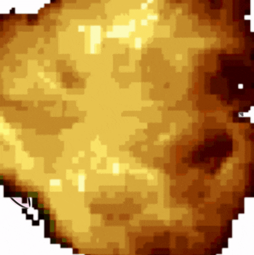 a pixel art drawing of a piece of paper with a white border