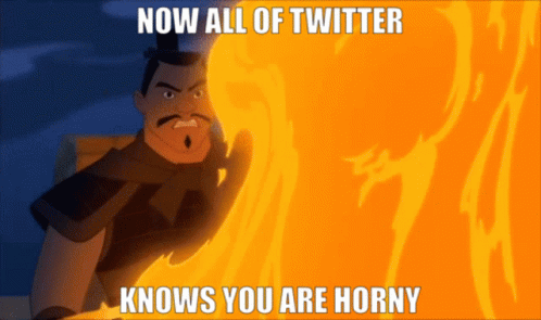 Twitter Horny GIF - Twitter Horny Mulan GIFs