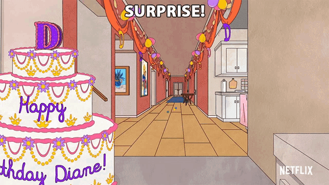 Surprise Cake GIF - Surprise Cake Happy Birthday GIFs