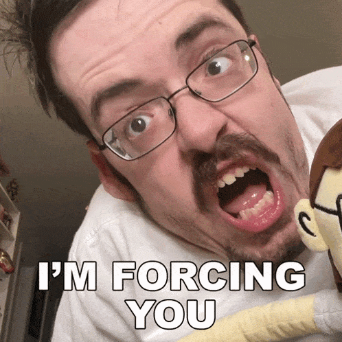 I'M Forcing You Ricky Berwick GIF - I'M Forcing You Ricky Berwick I'M Coercing You GIFs