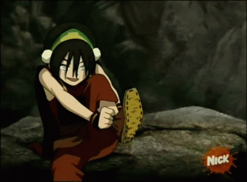 Toph Avatar The Last Airbender GIF