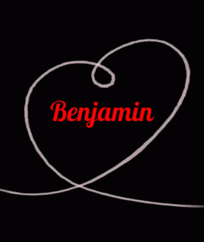 Love Name GIF - Love Name Benjamin GIFs