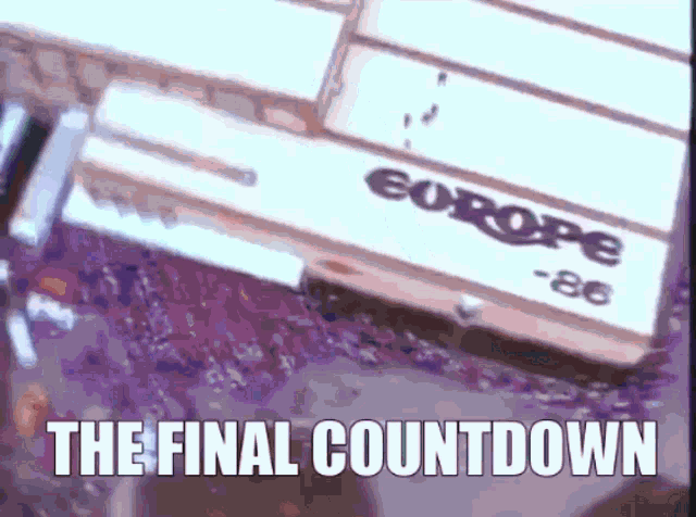 Europe Final Countdown GIF - Europe Final Countdown 1986 GIFs