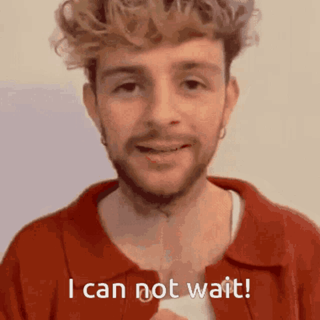 Tom Grennan Cant Wait GIF - Tom Grennan Cant Wait Excited GIFs