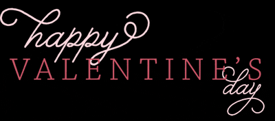 a black background with the words happy valentine 's day in pink