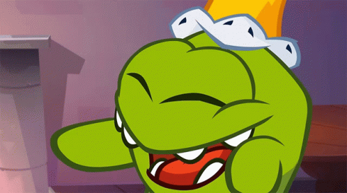 Laugh Out Loud Om Nom GIF - Laugh Out Loud Om Nom Om Nom And Cut The Rope GIFs