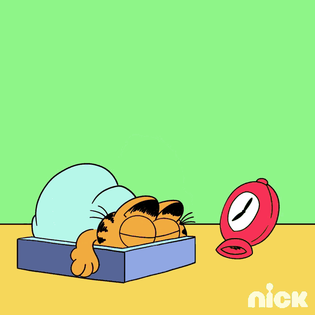 I Hate Mondays Garfield GIF - I Hate Mondays Garfield Noisy Clock GIFs
