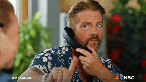 Hold On Rick GIF - Hold On Rick Magnum Pi GIFs
