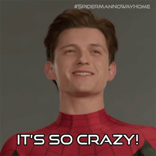 Its So Crazy Peter Parker GIF - Its So Crazy Peter Parker Spider Man GIFs