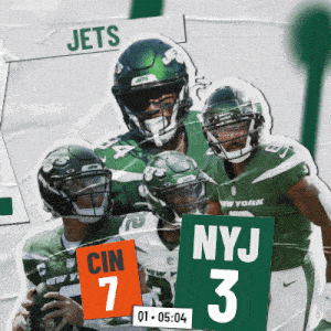 New York Jets (3) Vs. Cincinnati Bengals (7) First Quarter GIF - Nfl National Football League Football League GIFs