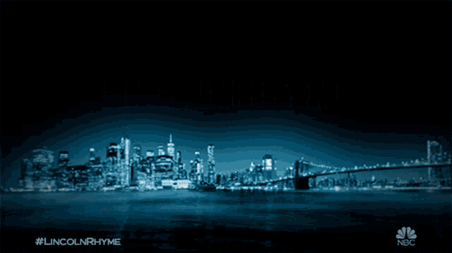 a poster for lincoln rhyme hunt for the bone collector showing a city skyline