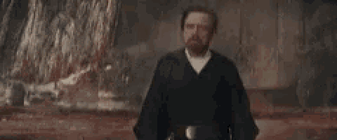 a blurry picture of a man with the word no in the foreground