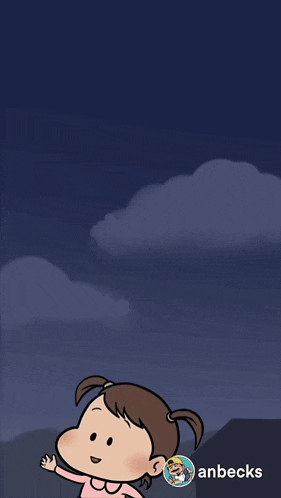 a cartoon of a man flying with a firefly and the name anbecks