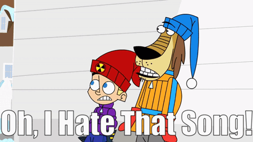 Johnny Test Oh I Hate That Song GIF - Johnny Test Oh I Hate That Song I Dont Like That Song GIFs