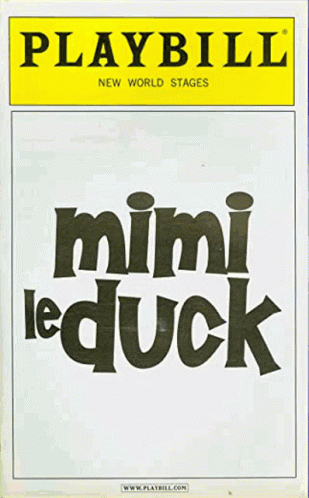 Playbill Duckbill Mimi Meme Frenzy Ducks Playbill Meme GIF - Playbill Duckbill Mimi Meme Frenzy Ducks Playbill Meme Playbill Mimi Le Duck GIFs
