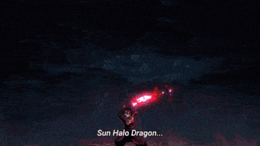 a sun halo dragon appears in a video game .