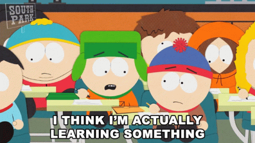 I Think Im Actually Learning Something Kyle GIF - I Think Im Actually Learning Something Kyle South Park GIFs