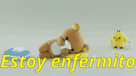 Osito Enfermo GIF