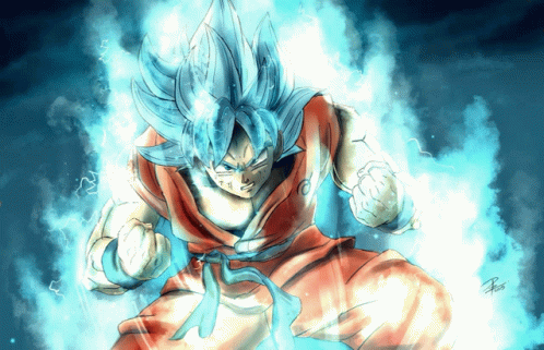 Goku Angry GIF