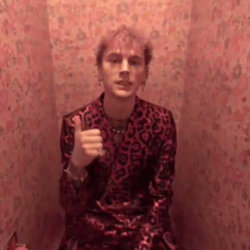Thumbs Up Go For It GIF - Thumbs Up Go For It Mgk GIFs