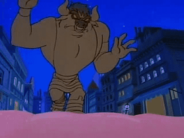 a cartoon drawing of a monster 's foot with the letters eeee on it