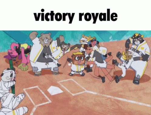 Victory Royale Bna GIF - Victory Royale Bna Brand New Animal GIFs