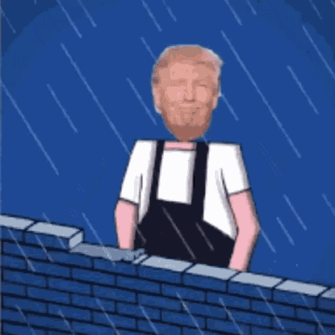 Donald Trump Build The Wall GIF - Donald Trump Build The Wall Build Wall GIFs