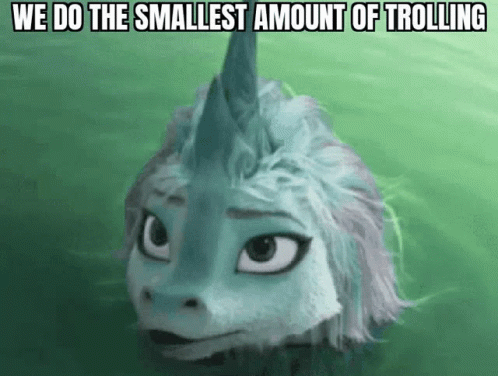 We Do A Little Trolling Smallest Amount GIF - We Do A Little Trolling Smallest Amount Sisu GIFs
