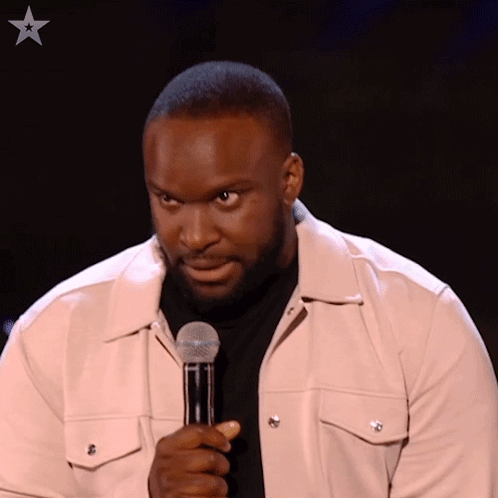 Confused Expression Axel Blake GIF - Confused Expression Axel Blake Britain'S Got Talent GIFs
