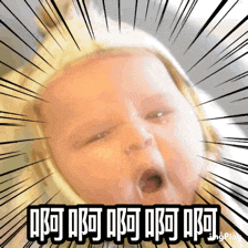 a picture of a baby with chinese writing on the bottom right