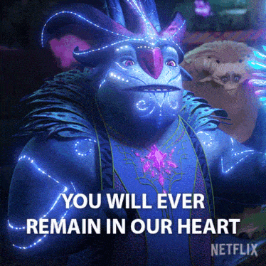 You Will Ever Remain In Our Heart Queen Usurna GIF - You Will Ever Remain In Our Heart Queen Usurna Trollhunters Tales Of Arcadia GIFs