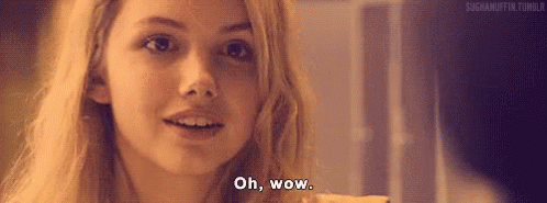 Oh Wow Cassie Ainsworth GIF - Oh Wow Cassie Ainsworth Skins GIFs