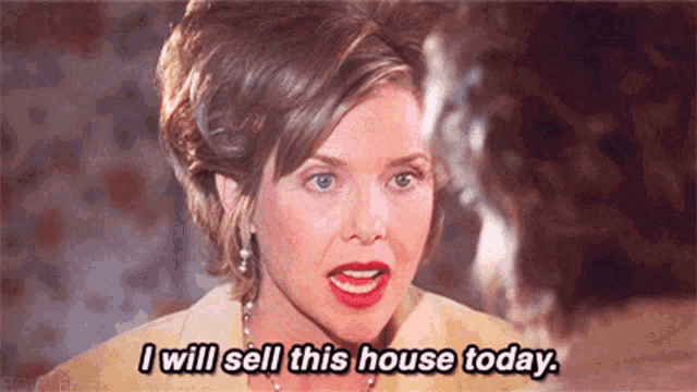 Annette Bening I Will Sell This House Today GIF - Annette Bening I Will Sell This House Today American Beauty GIFs