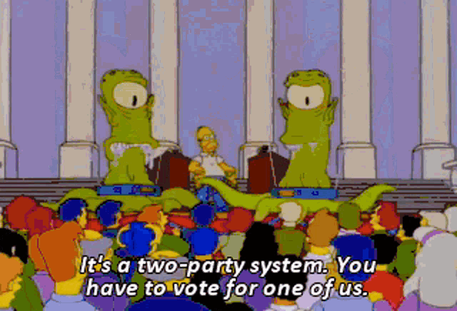 Simpsons Political Party GIF - Simpsons Political Party Republican GIFs