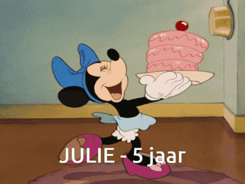 Minnie Mouse For Julie'S 5y Birthday GIF - Minnie Mouse For Julie'S 5y Birthday GIFs