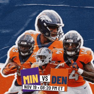 Denver Broncos Vs. Minnesota Vikings Pre Game GIF - Nfl National Football League Football League GIFs