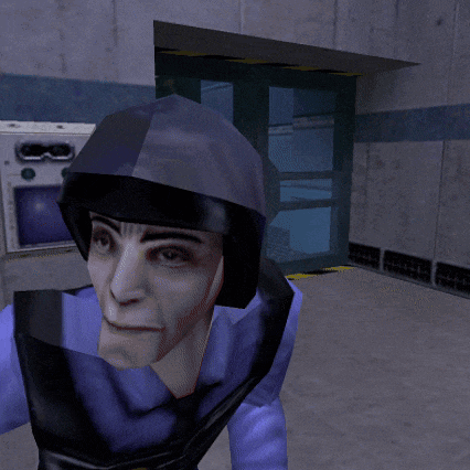a computer generated image of a man wearing a hood