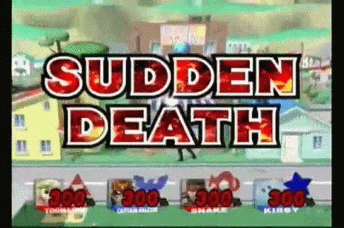 Super Smash Bros Brawl Sudden Death Go GIF - Super Smash Bros Brawl Sudden Death Go Overtime GIFs