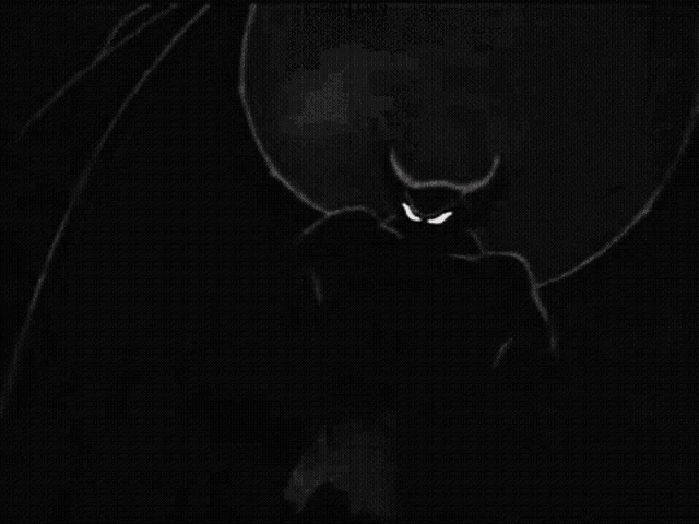 a drawing of a monster with the word phantom in red