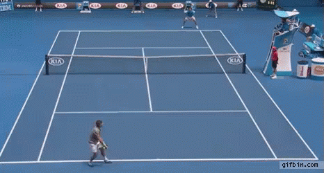 I Think That Was Out Of Bounds GIF - Tennis Funny Outofbounds GIFs